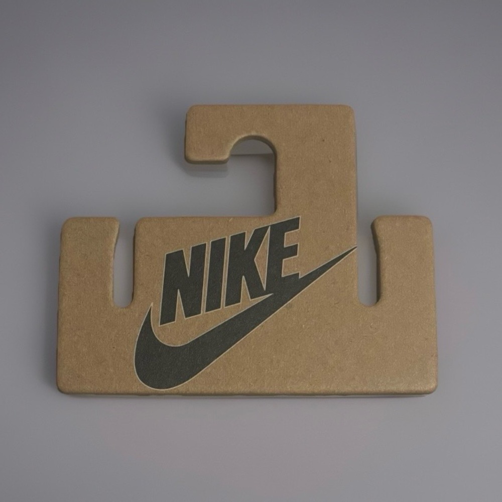 Nike Check Swoosh Cardboard Hanger Flip Flops Sandles Shoes